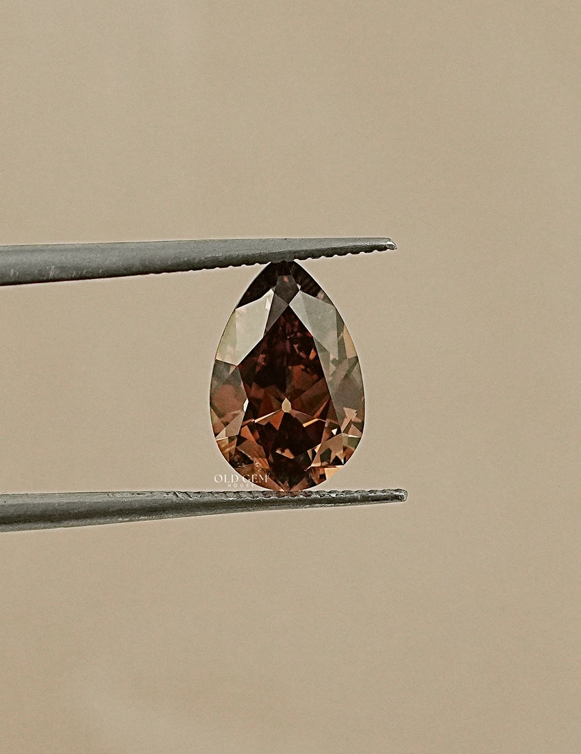 2.10 Carat Old Mine Pear Lab Grown Diamond Lab Grown Diamond