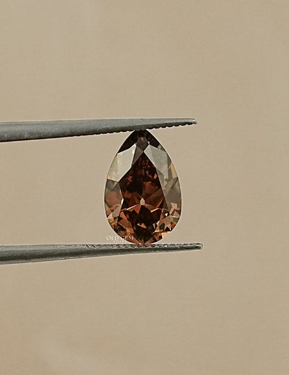 2.10 Carat Old Mine Pear Lab Grown Diamond Lab Grown Diamond