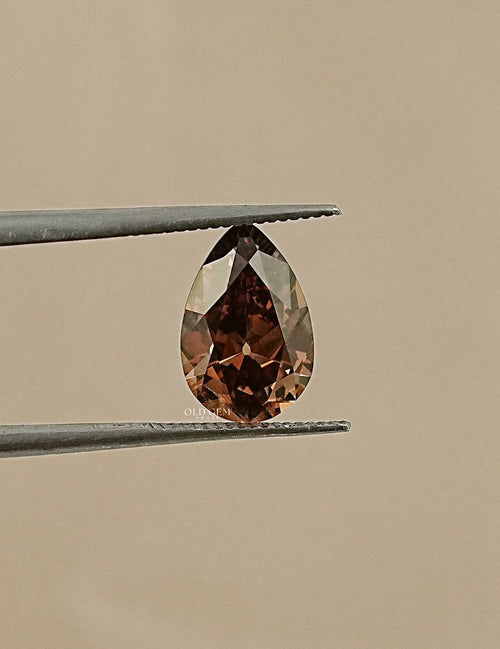2.10 Carat Old Mine Pear Lab Grown Diamond