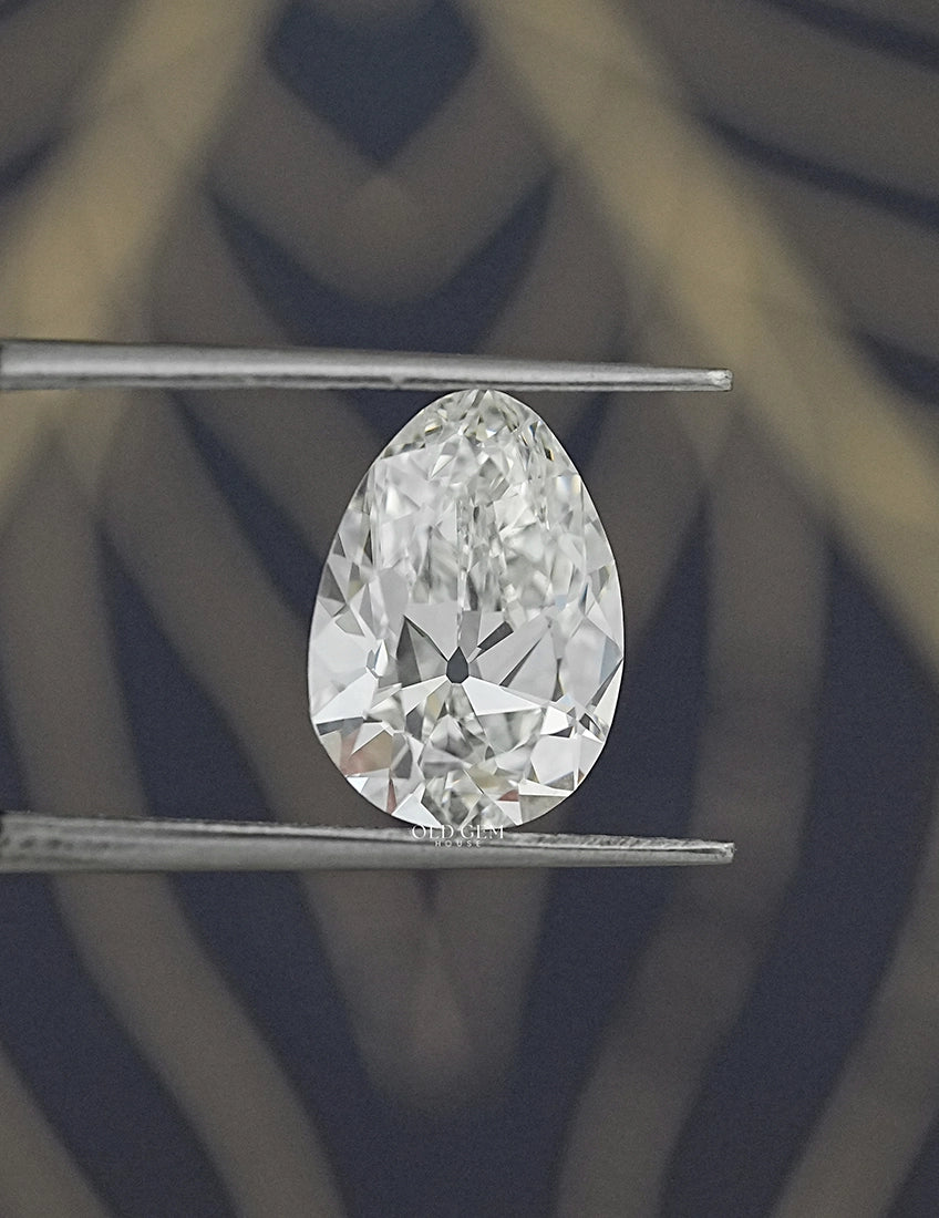Old Mine Pear Lab Grown Loose Diamond Lab Grown Diamond