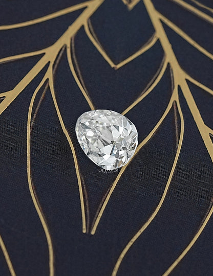 Old Mine Pear Lab Grown Loose Diamond Lab Grown Diamond