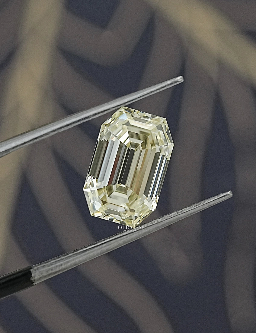 Old Mine Emerald Cut Lab Diamond Loose - OP/VVS Lab Grown Diamond