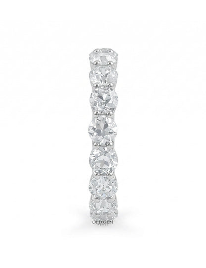 Old European Cut Eternity Wedding Band Wedding Band