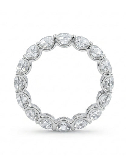 Old European Cut Eternity Wedding Band Wedding Band