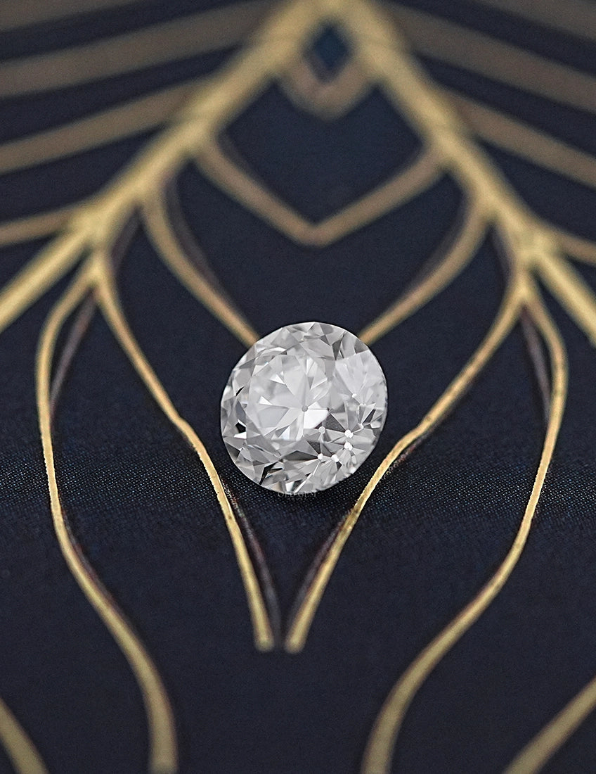 2.25 CT Old European Round Cut Lab Grown Diamond Lab Grown Diamond