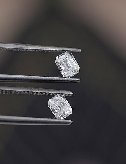 Old Mine Asscher Lab Diamond -- 1.07 TCW Lab Grown Diamond