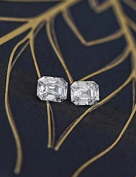 Old Mine Asscher Lab Diamond -- 1.07 TCW Lab Grown Diamond