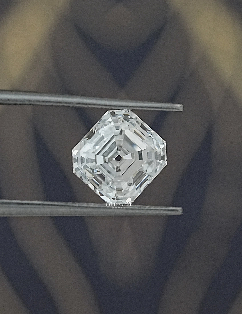 Old Mine Cut Asscher Lab Diamond Loose