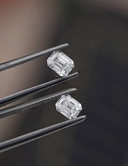 Old Mine Asscher Lab Diamond -- 1.07 TCW Lab Grown Diamond