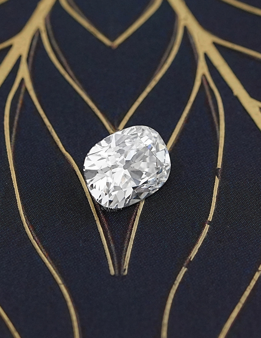 Old Mine Cushion Cut Lab Grown Diamond