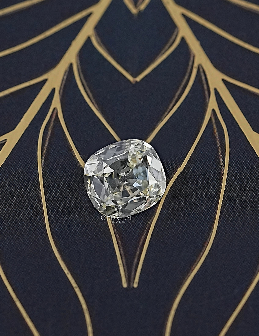 Old Mine Cushion Lab Loose Diamond-N/VVS2