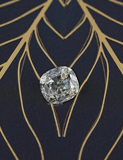 Old Mine Cushion Lab Loose Diamond-N/VVS2