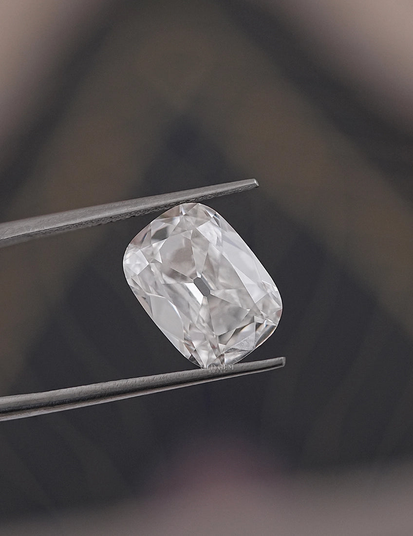 Old Mine Cushion Lab Diamond -- 5.05 Ct Lab Grown Diamond