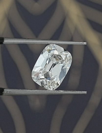 3.30 CT Old Mine Cushion Lab Loose Diamond Lab Grown Diamond