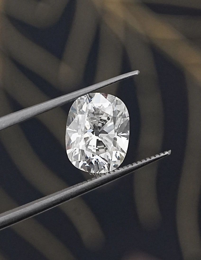 Old Mine Cushion Cut Lab Grown Diamond