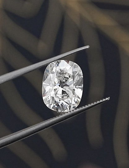 Old Mine Cushion Cut Lab Grown Diamond