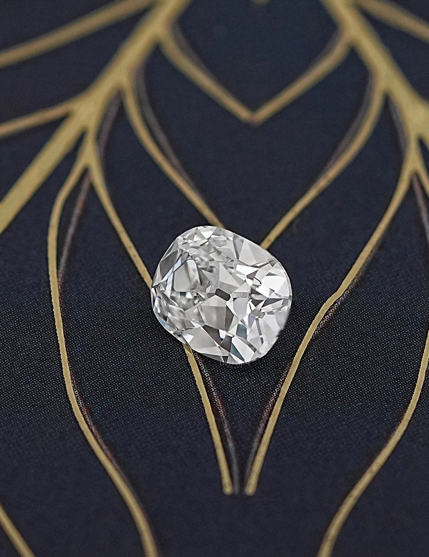 Old Mine Cushion Lab Diamond 2.30 Ct