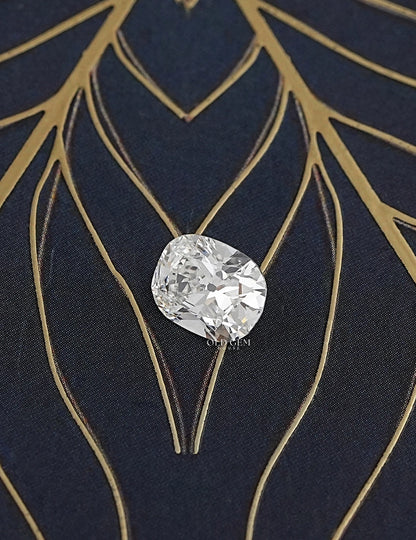 2.10 Carat Old Mine Cushion Lab Grown Diamond