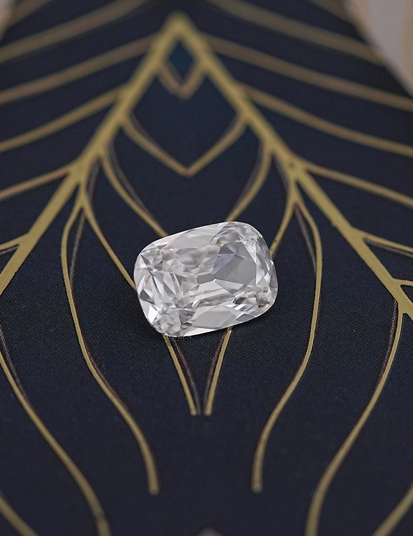Old Mine Cushion Lab Diamond -- 5.05 Ct Lab Grown Diamond