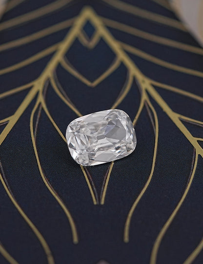 Old Mine Cushion Lab Diamond -- 5.05 Ct Lab Grown Diamond