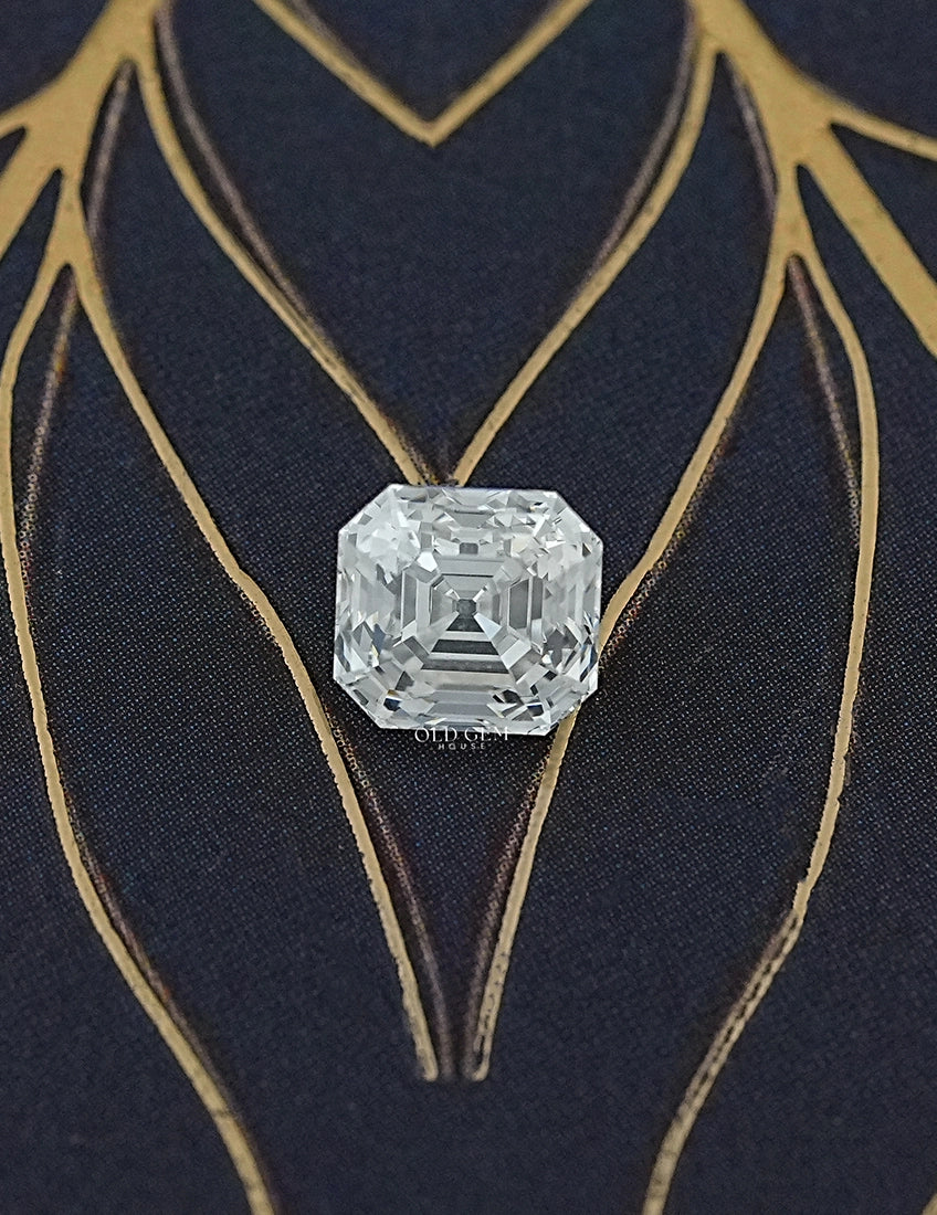 Old Mine Cut Asscher Lab Diamond Loose Lab Grown Diamond