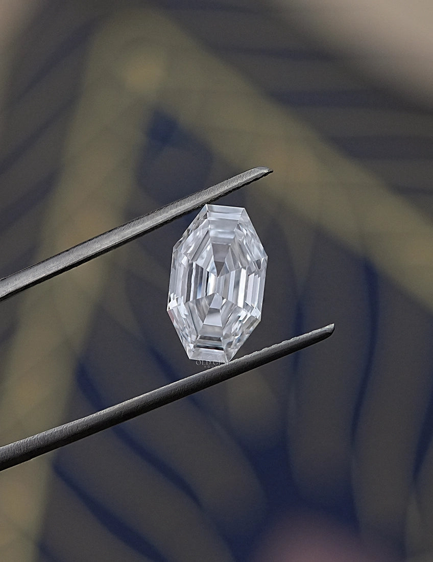 Old Mine Emerald-Octagon Lab Diamond -- 3.20 Ct Lab Grown Diamond