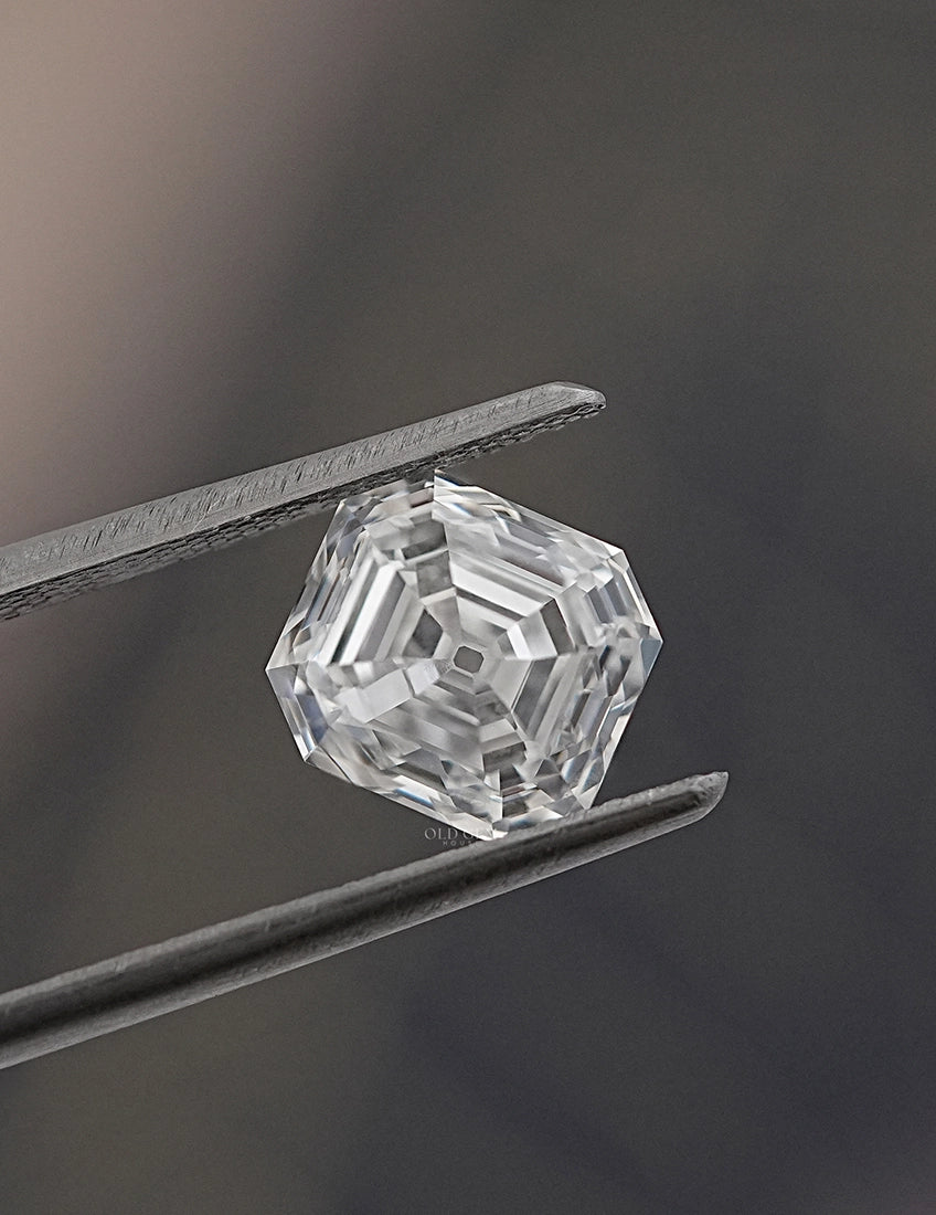 Old Mine Emerald Lab Diamond -- 3.00 Ct Lab Grown Diamond