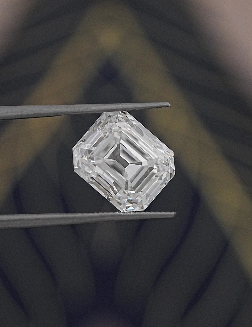 Old Mine Emerald Lab Diamond Lab Grown Diamond