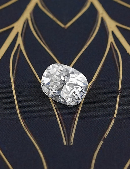 Old Mine Cushion Cut Lab Grown Diamond