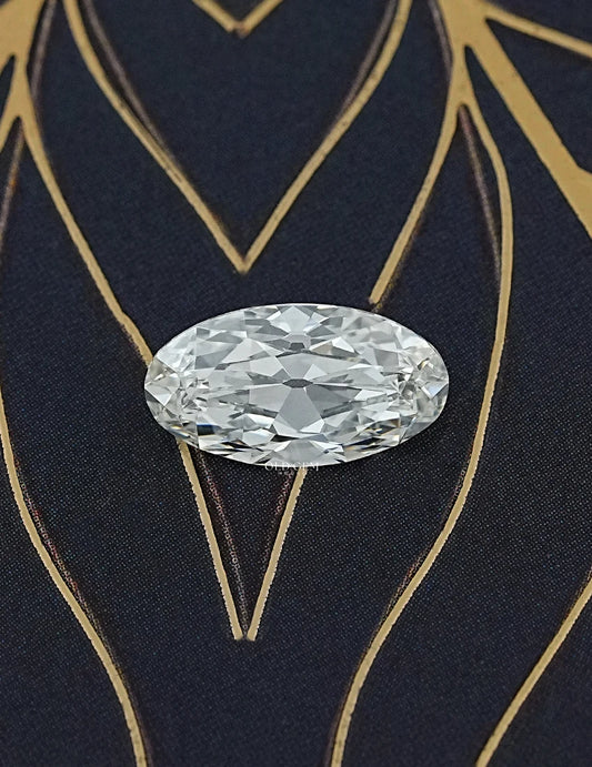 Old Mine Moval Cut Lab Grown Loose Diamond Lab Grown Diamond