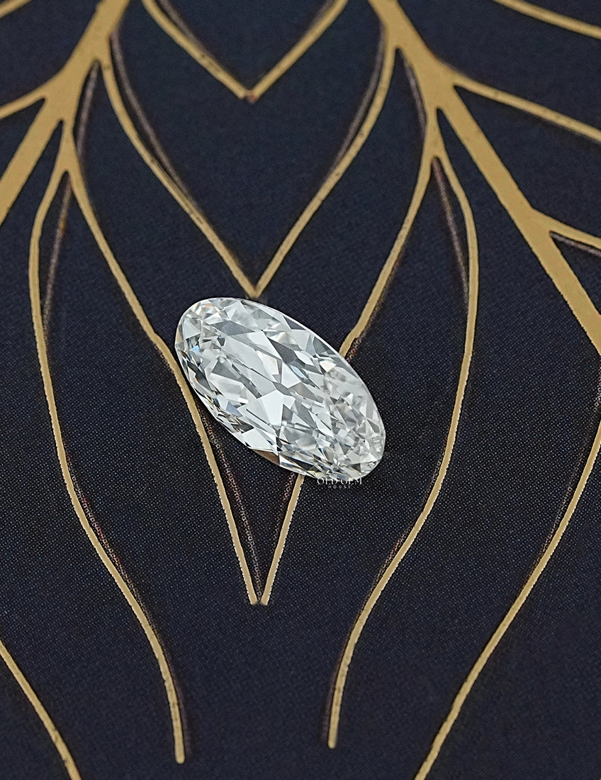 Old Mine Moval Lab Grown Loose