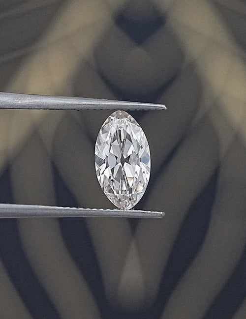 1.00 CT Old Mine Oval Cut Loose Lab Diamond