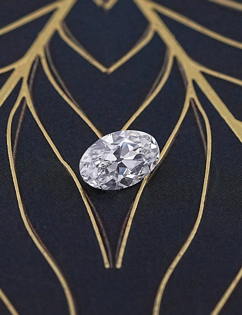 Old Mine Oval Lab Diamond -1.95 Ct Lab Grown Diamond