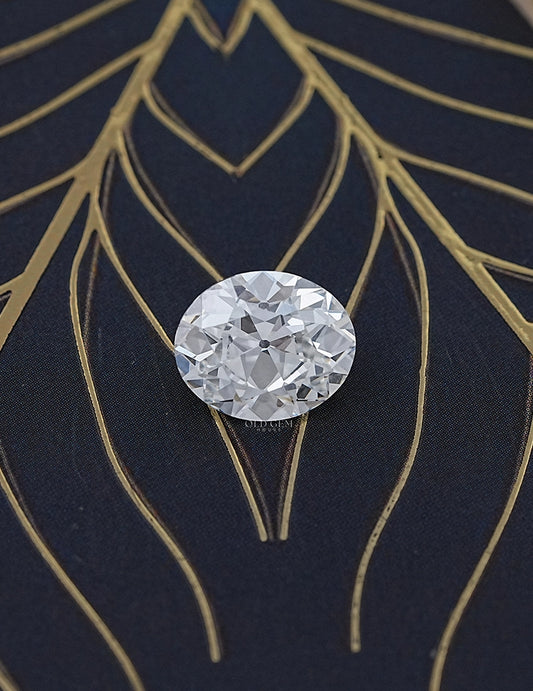 Old Mine Oval Loose Diamond Lab Grown Diamond
