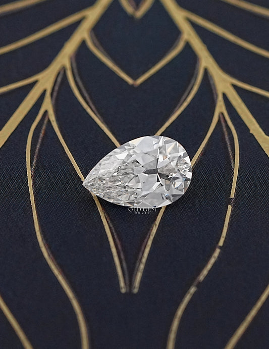 Old Mine Pear Cut Lab Grown Diamond Lab Grown Diamond
