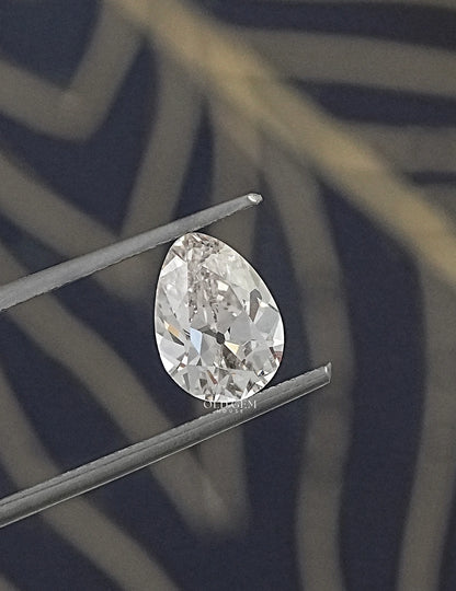 Old Mine Pear Loose Lab Grown Diamond