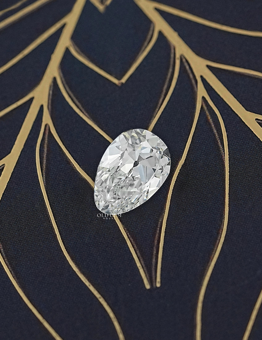 Old Mine Pear Lab Grown Loose Diamond Lab Grown Diamond