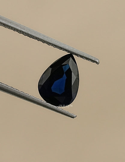 Pear Shape Blue Sapphire Gemstone Gemstone