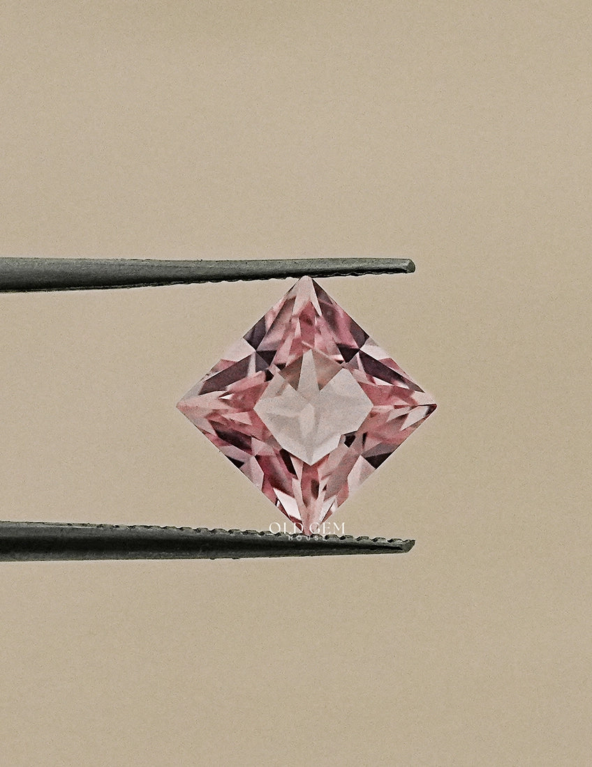 Pink Princess Cut Loose Gemstone Gemstone