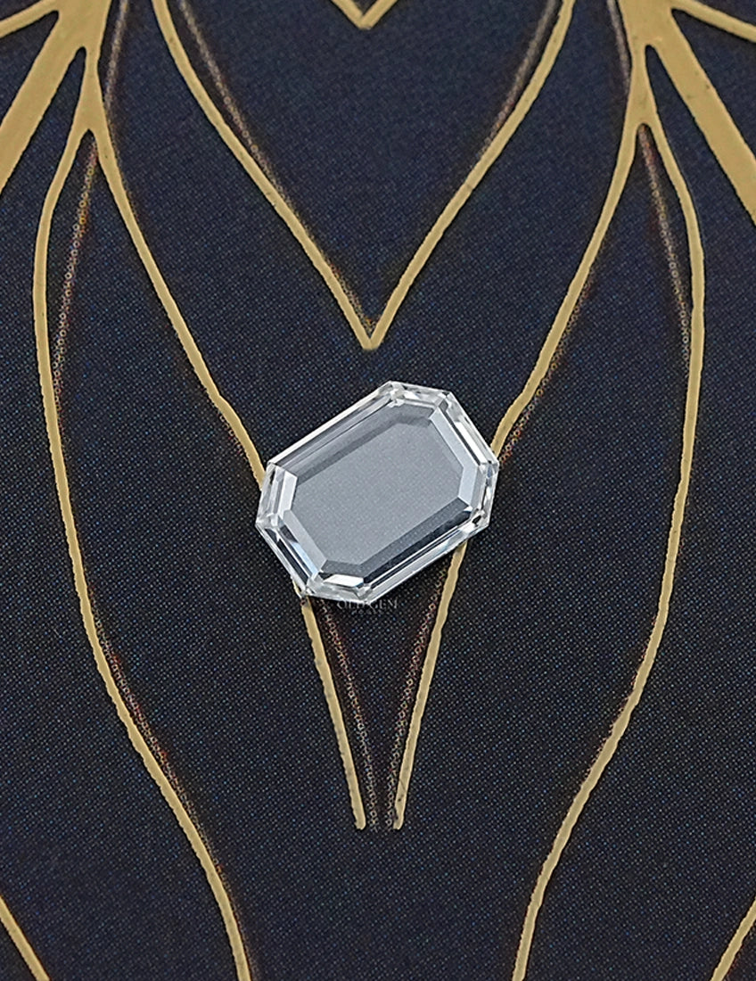 Portrait Emerald Cut Lab Loose Diamond Lab Grown Diamond