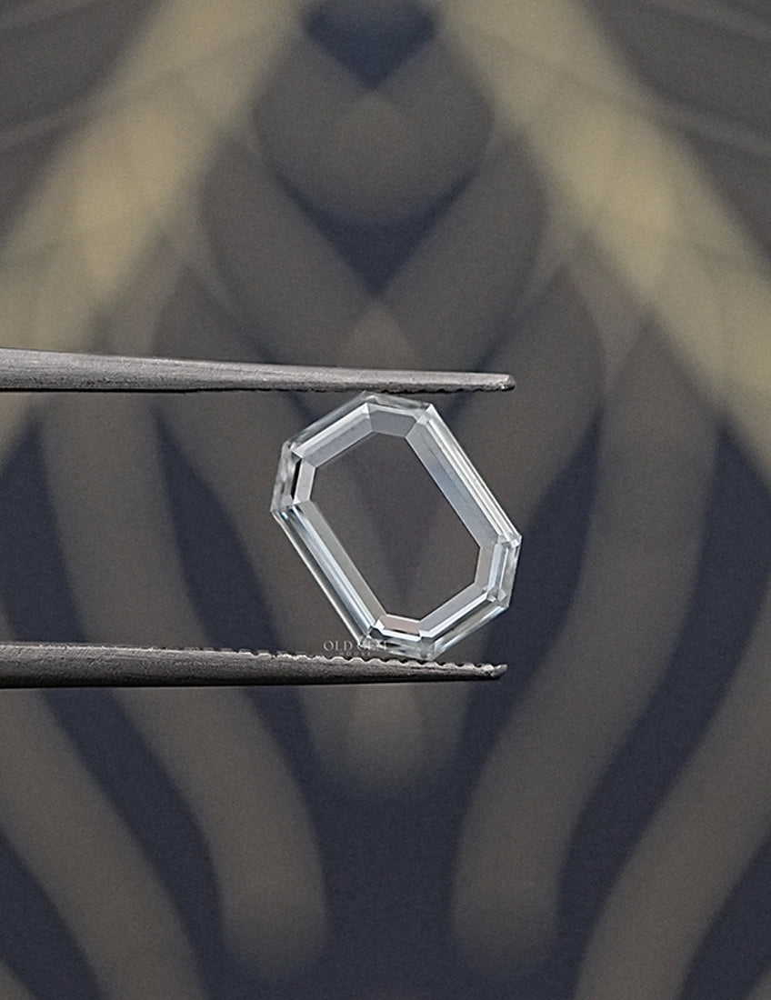 Portrait Emerald Cut Lab Loose Diamond Lab Grown Diamond