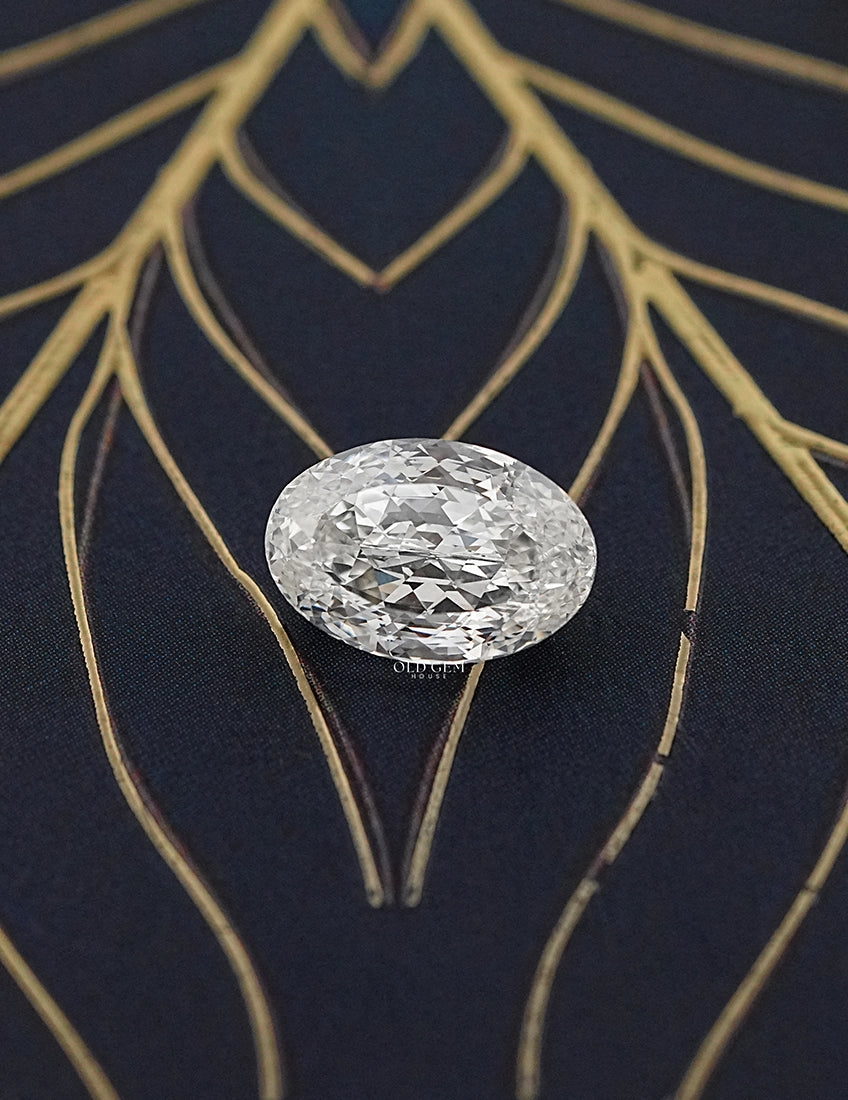 Portuguese Oval Cut Lab Grown Diamond