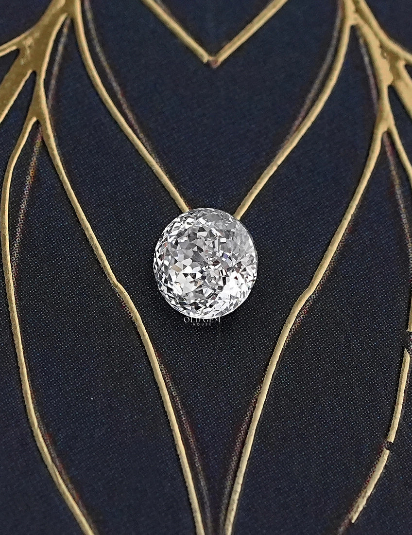 Portuguese Cut Round Loose Diamond