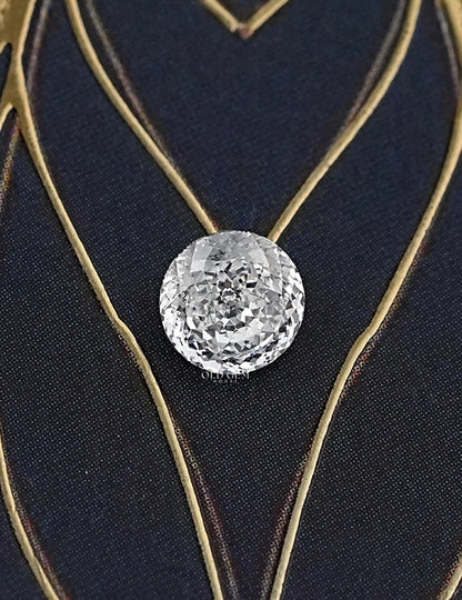 Portuguese Cut Round Loose Diamond Lab Grown Diamond