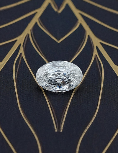 Certified Portuguese Oval Lab Grown Diamond