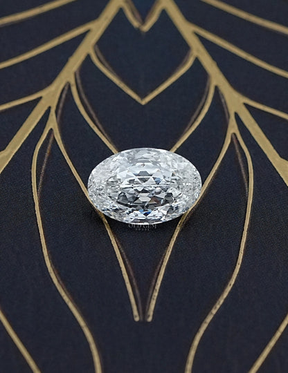 Certified Portuguese Oval Lab Grown Diamond Lab Grown Diamond