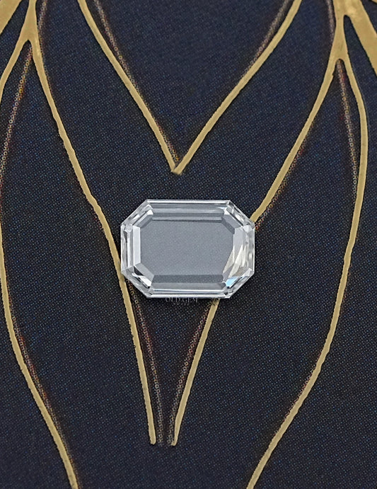 Portrait Emerald Cut Lab Loose Diamond Lab Grown Diamond