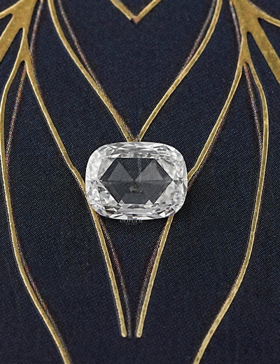 1.60 Carat Rose Cut Cushion Lab Diamond