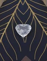Rose Cut Heart Shaped Lab Grown Diamond Lab Grown Diamond