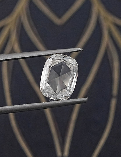 Rose Cut Cushion Lab Diamond Lab Grown Diamond